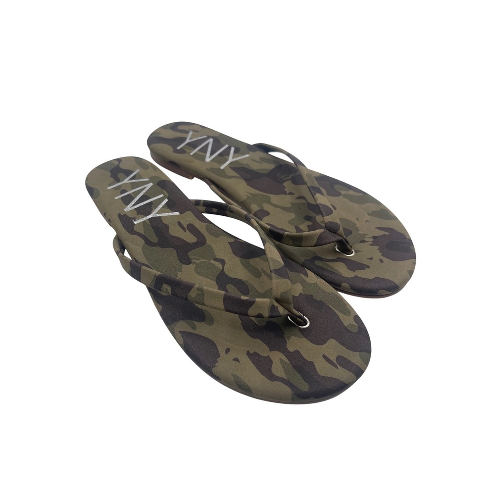 Green Camo Flip Flop‎ Women's Size
